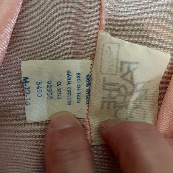 Vintage peach robe Sears The Fashion Place - Picture 5 of 8